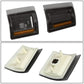94-00 GMC C10 8PC Smoke Housing Headlight Set w/ Amber Corners