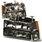 1994-1998 Chevrolet C10 Smoke Housing Headlights with Amber Corner