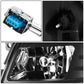 07-14 Cadillac Escalade Black Housing Clear Corner Headlights