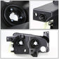 06-10 Dodge Charger Black Housing Clear Corner Headlights 4PC