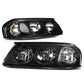 00-05 Chevrolet Impala Black Housing Clear Corner Headlights