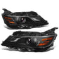 2015-2019 Chevrolet Impala OE Style Projector Headlights Black Housing
