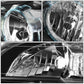 08-12 Chevrolet Malibu Black Housing Clear Corner Headlights
