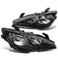 2017-2020 Chrysler Pacifica Black Housing Headlights w/ Clear Corner