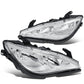 2017-2020 Chrysler Pacifica Chrome Housing Headlights with Clear Corner