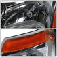 03-06 Chevy Silverado Avalanche Chrome Headlights w/ Amber Corner