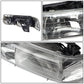 99-06 Chevrolet Silverado Suburban Tahoe Chrome Headlights 2PC