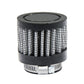 HPS Performance Crankcase Vent Air Filter Breather 1" ID, 2" Overall Length