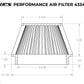 HPS Performance 6" Air Filter, 6" Length, 7.5" Base, 4.75" Top HPS-4334