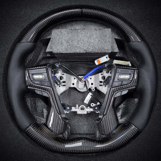 HRS 2016-21 Toyota Land Cruiser Carbon Fiber Steering Wheel - Made to Order