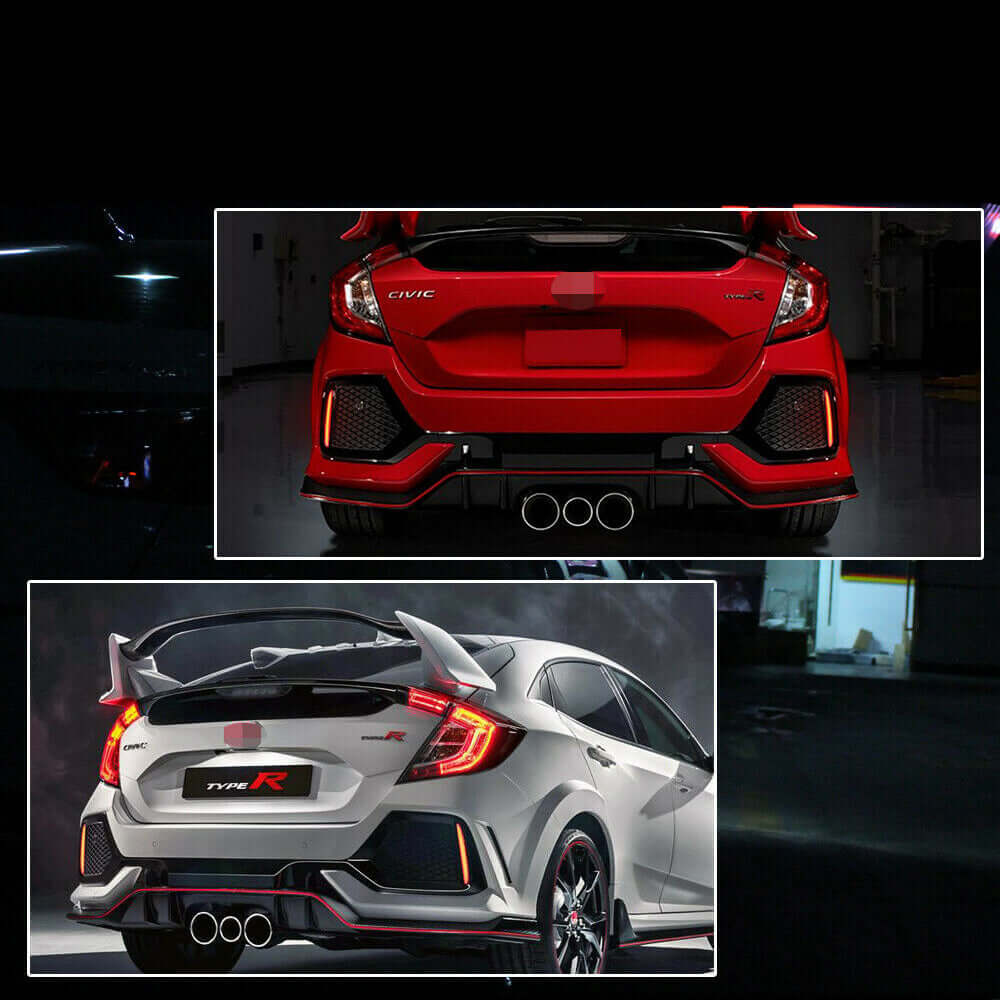HRS 2017-21 Honda Civic 10th Gen Hatchback FK7 FK8 LED Reflectors - V1