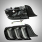 2018-2023 Ford Mustang Sequential LED Tail Lights — Clear Lens