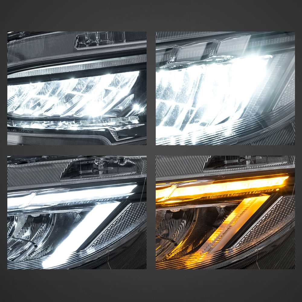 HRS 17-21 Honda Civic 10th Gen Sedan LED Headlights