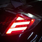 HRS 2017-21 Honda Civic 10th Gen Hatchback FK7 FK8 LED Tail Lights - V2