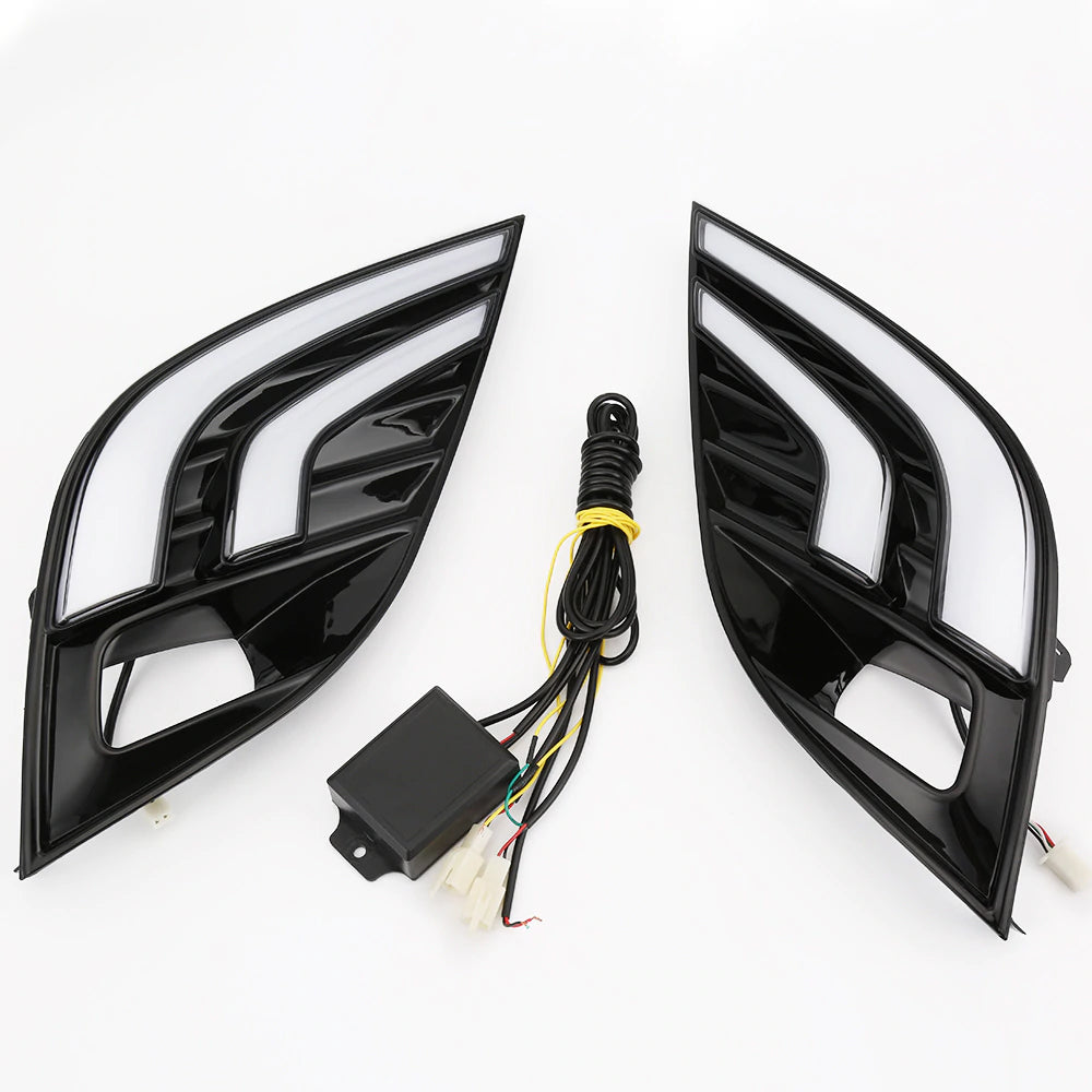 HRS 2018-20 Toyota Camry SE/XSE/TRD DRL + LED Fog Lights V2 (Not LE/XLE)