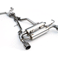 Invidia Gemini Rolled Stainless Tips Cat Back Nissan 350z 2003-2009 | HS02N3ZGIS