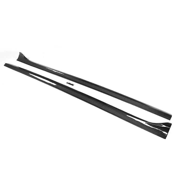 Audi A5 / S5 Coupe 2-Door Carbon Fiber Side Skirt Extensions 2008 - 2016
