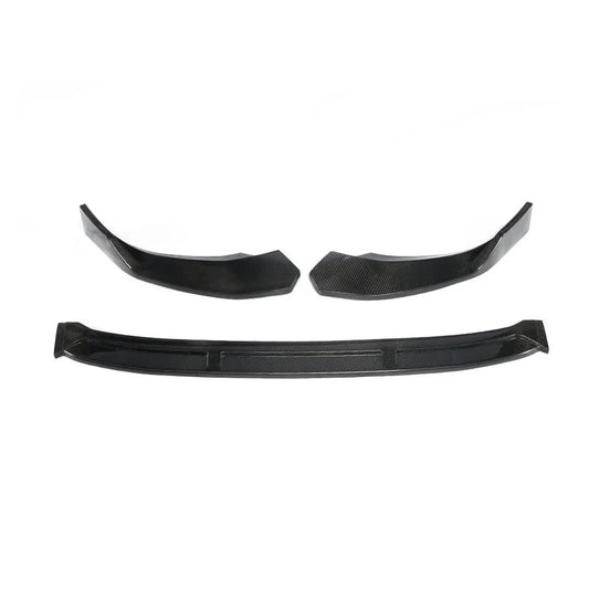 Audi A4 B9 S-Line / S4 B9 (2017-2019) Carbon Fiber Front Splitter – B Style 3PC Lip Kit