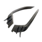 Audi A6 C7 S-Line / S6 Sedan Carbon Fiber A-Style Front Bumper Canard Fins 2015 - 2018