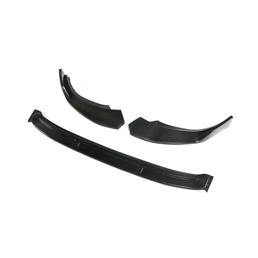 Audi A4 B9 S-Line / S4 B9 (2017-2019) Carbon Fiber Front Splitter – B Style 3PC Lip Kit