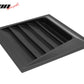 Fits Universal DMAX Style Air Flow Hood Vent Cover Primer Black ABS