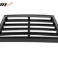 Fits Universal URAS Style Air Flow Hood Vent Cover Primer Black ABS