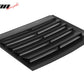 Fits Universal URAS Style Air Flow Hood Vent Cover Primer Black ABS