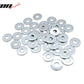 Front Spoiler Side Skirt Extension M6 Drill Bolts Nuts Washer Hardware