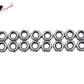 Front Spoiler Side Skirt Extension M6 Drill Bolts Nuts Washer Hardware