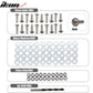 Front Spoiler Side Skirt Extension M6 Drill Bolts Nuts Washer Hardware