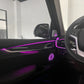 BMW X5 F15 Interior 64-Color RGB LED Ambient Light Kit with Speaker Cover 2014 - 2018