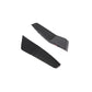 Audi RS7 Sportback 4-Door Dry Carbon Fiber ABT-Style Front Bumper Canards 2020 - 2021