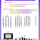 BMW 3 Series F30 / F31 / F35 Interior 64-Color Symphony LED Ambient Light Kit 2013 - 2019