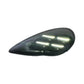 Porsche Panamera 970.1 LED Headlight Assembly with Dual-Color DRL 2010 - 2013