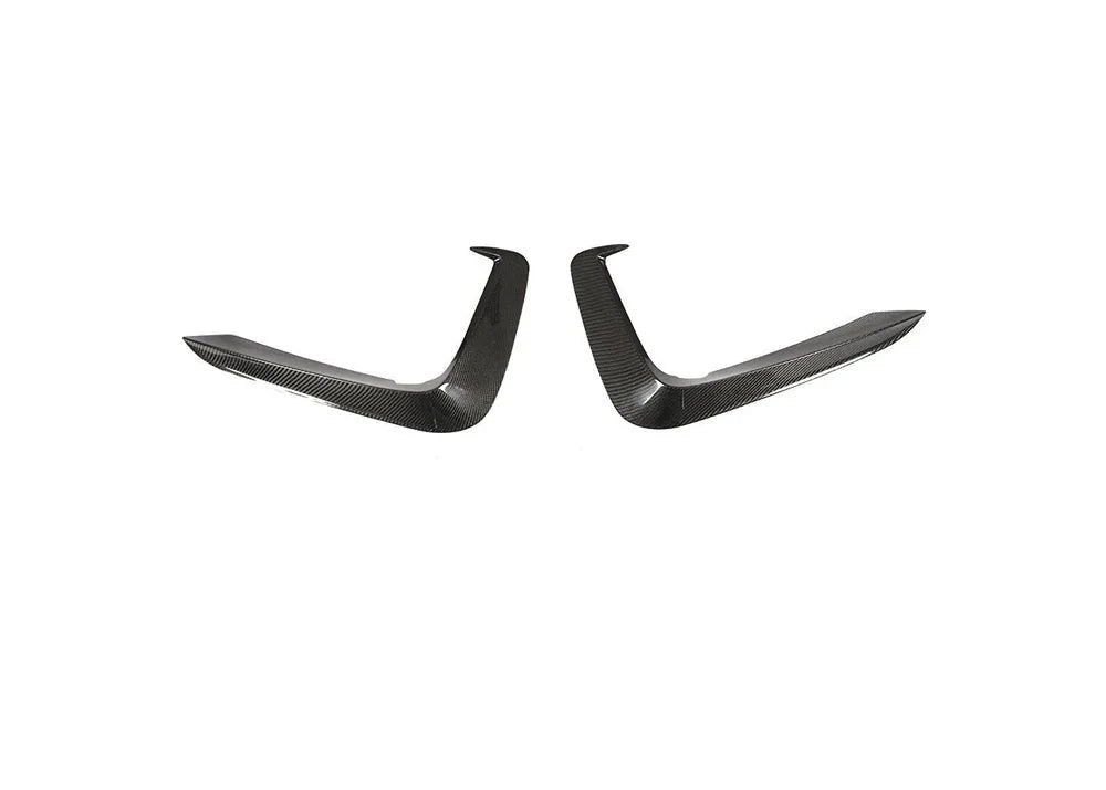 Audi A5 S-Line / S5 B9 Carbon Fiber Front Bumper Canards 2017 - 2019