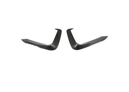 Audi A5 S-Line / S5 B9 Carbon Fiber Front Bumper Canards 2017 - 2019