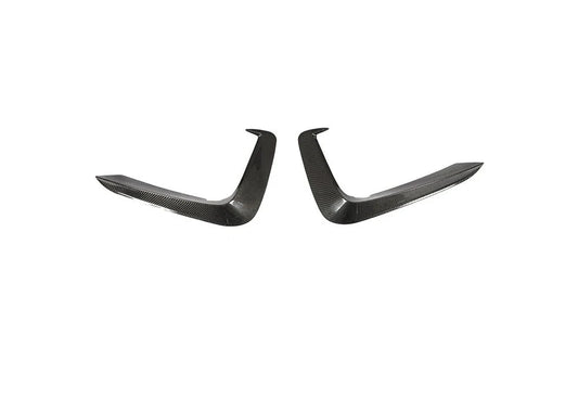 Audi A5 S-Line / S5 B9 Carbon Fiber Front Bumper Canards 2017 - 2019