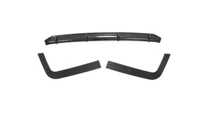 VW Transporter T6 Carbon Fiber Rear Bumper Lip Extension – Gloss Black (2015–2020)