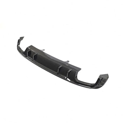 Audi A4 B9 S-Line / S4 B9 Sedan Carbon Fiber Sport Rear Bumper Lip 2017 - 2019