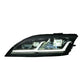 Audi TT LED Headlight Assembly with Daytime Running Light & Turn Signal 2008 - 2014 (Replaces 8N0941003BK)