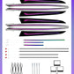 BMW X5 E70 Interior 64-Color Galaxy Style LED Ambient Light Kit 2008 - 2013