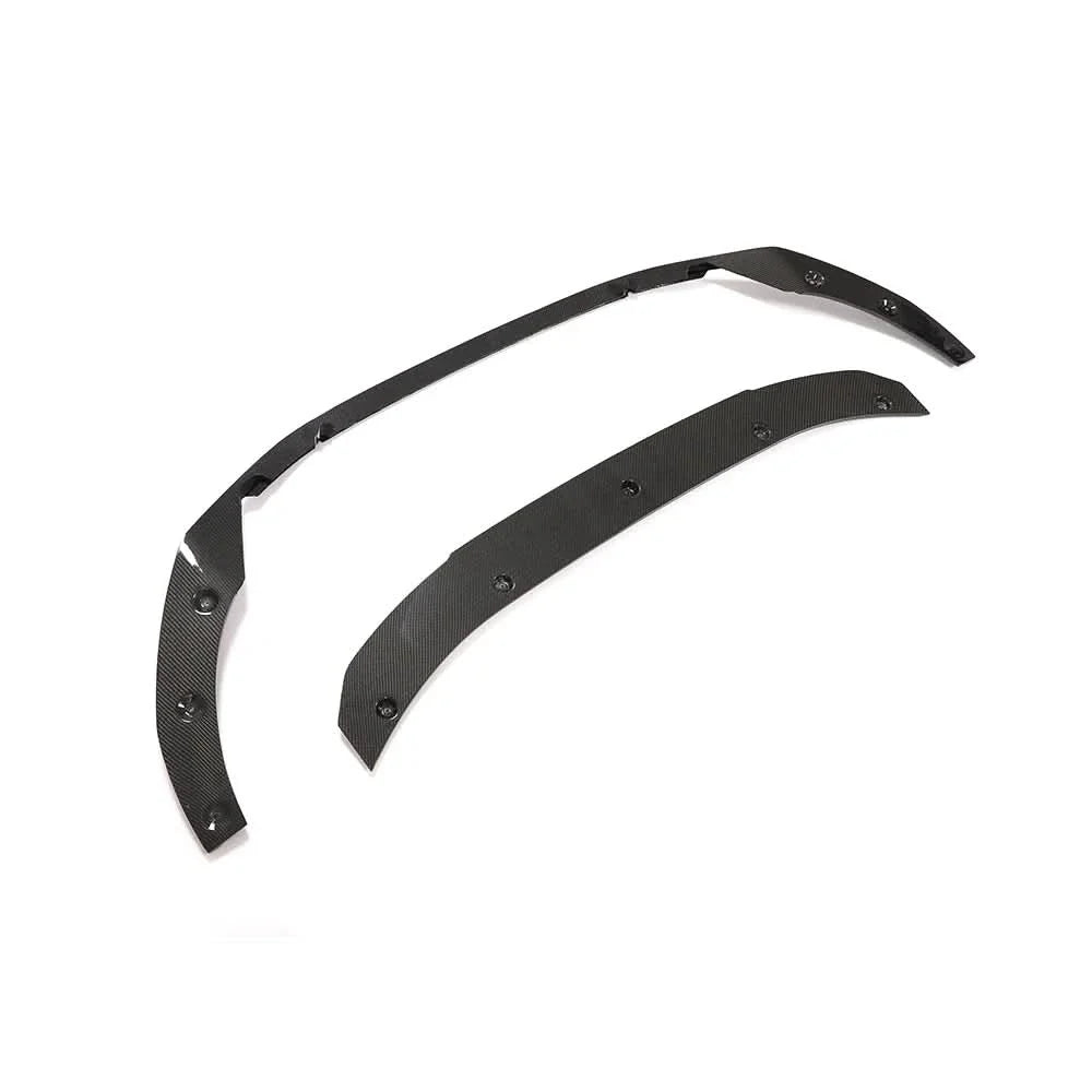 Audi A4 B9 S-Line / S4 B9 Sedan (2020-2021) Carbon Fiber Front Lip – 2PC Facelift Bumper Splitter