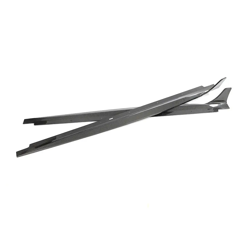 Audi A5 S-Line / S5 B9.5 Carbon Fiber Side Skirt Extensions – Sportback (2020–2023)