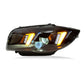 BMW 1 Series E87 Snake Eye Laser LED Headlight Assembly with Dual-Color DRL (Yellow / White) 2004 - 2011 (116i / 118i / 120i / 125i)