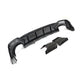 Audi RS6 / A6 C8 Avant Wagon Dry Carbon Fiber JC Design Rear Bumper Diffuser 2019 - 2021