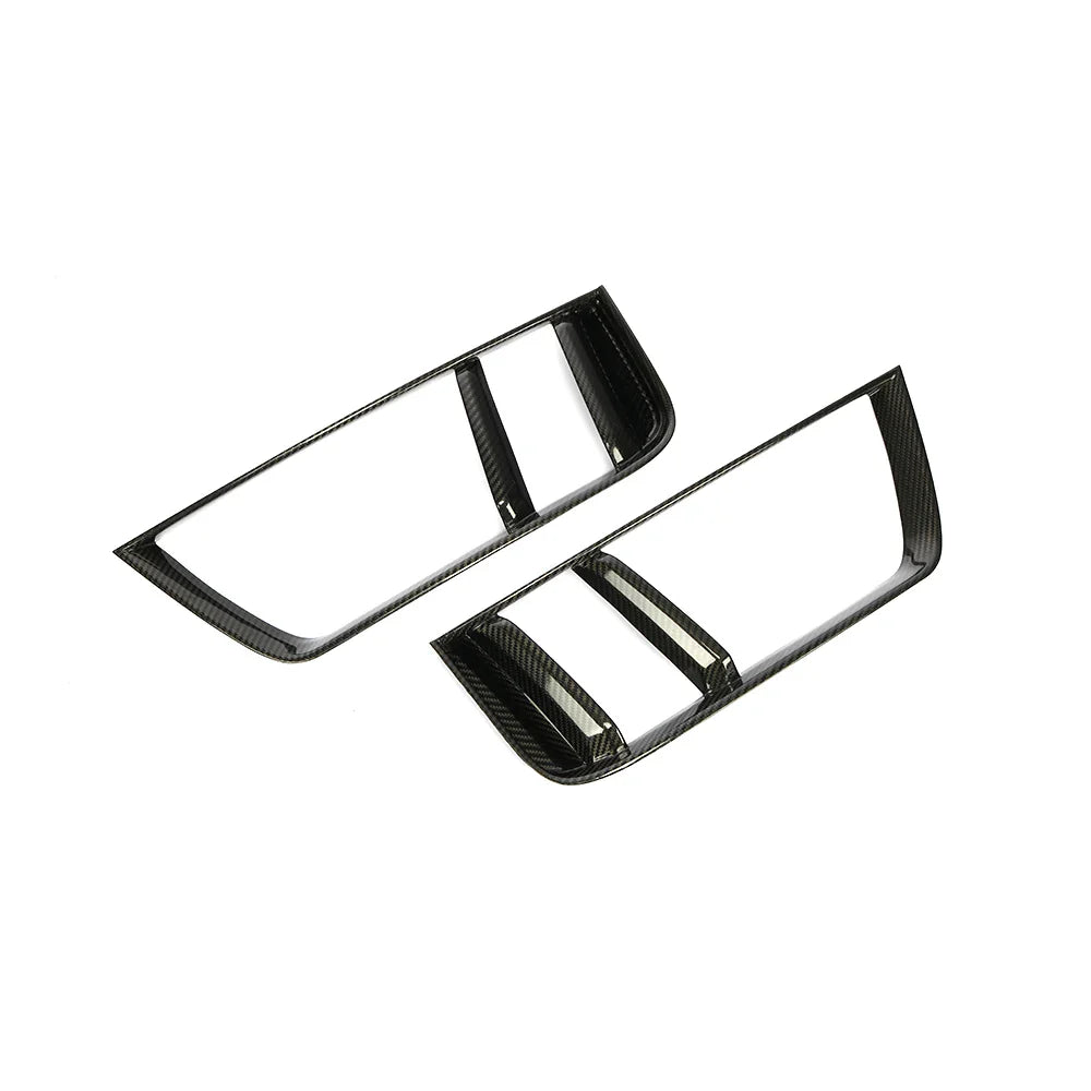 Audi R8 V10 Coupe 4S Gen 2 Carbon Fiber Rear Bumper Vent Fender Covers 2016 - 2018