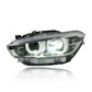 BMW 1 Series F20 / 118i Dual-Color (Yellow / White) LED Headlight Assembly with High / Low Beam 2015 - 2018