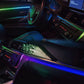 BMW 3 Series F30 RHD Interior 64-Color Dynamic Symphony LED Ambient Light Kit with Armrest Trim 2013 - 2019