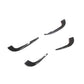 Audi RS3 8V Sedan Carbon Fiber Front Bumper Fins 2017 - 2019