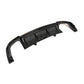 Audi A5 S-Line / S5 B9 Coupe & Sedan Carbon Fiber Gloss Black Rear Bumper Diffuser 2017 - 2019